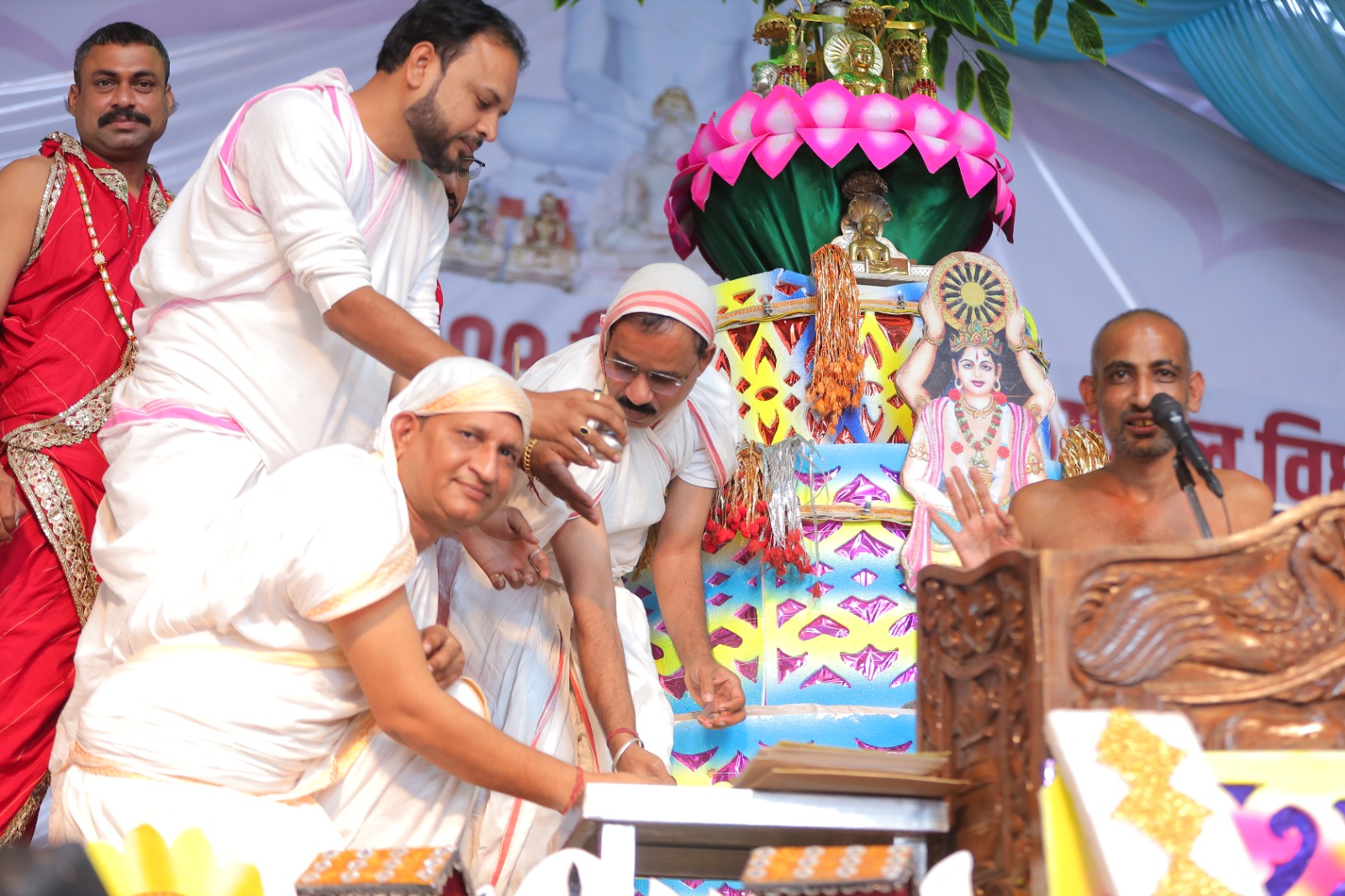 *7 नवंबर को गौशाला के मान स्तंभ में विराजित होगी जैन प्रतिमा* *दो दिवसीय वार्षिक विमान महोत्सव की शुरुआत 8 से*