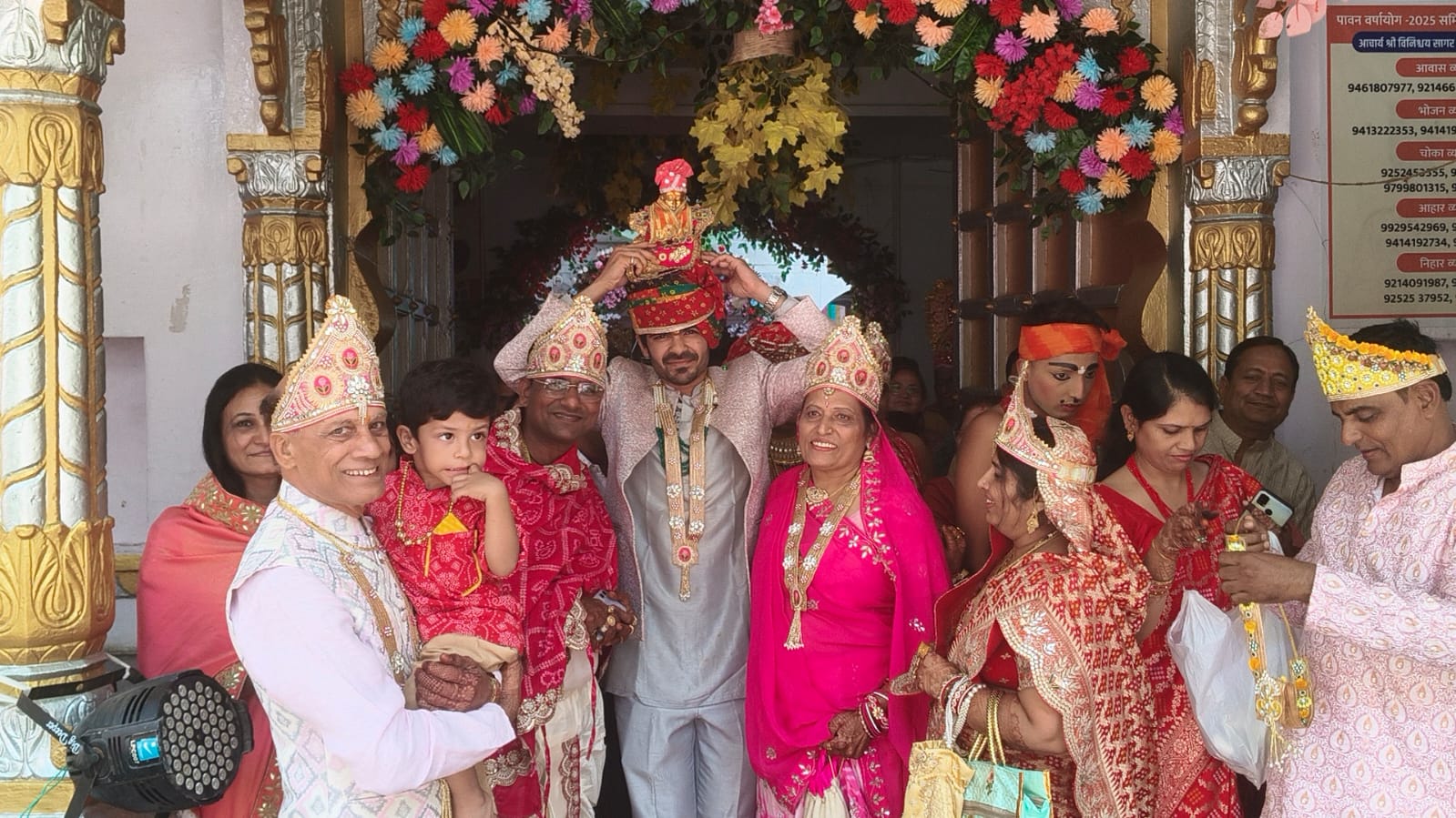 पंचकल्याणक प्रतिष्ठा महोत्सव के अंतर्गत तप कल्याणक महोत्सव मनाया गया कोई भी कार्य करने से पहले अभ्यास करना होता है आचार्य श्री