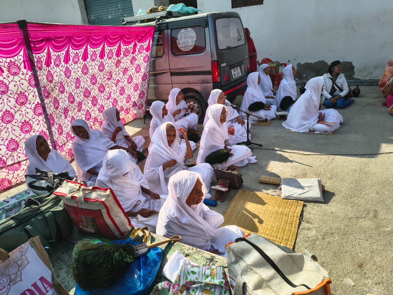 आचार्य वर्धमान सागर संत भवन का लोकार्पण।साधुओं के विश्राम के लिए भवन निर्माण अभय दान अंतर्गत आता हैं आचार्य श्री वर्धमान सागर जी