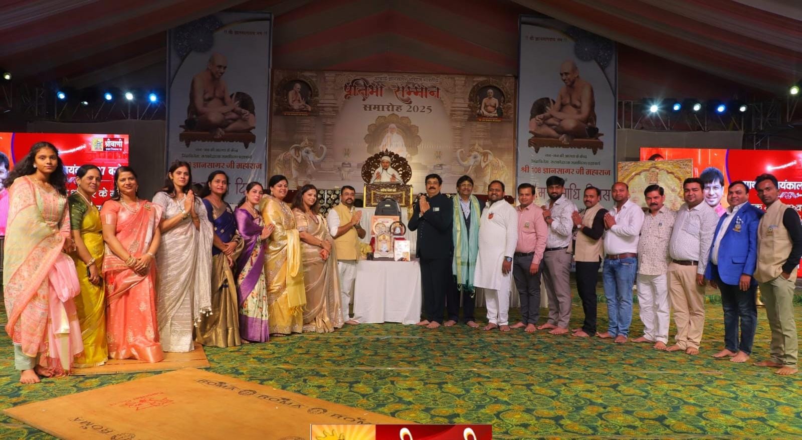 गणिनी आर्यिका श्री आर्षमति माता जी को भक्तामर साधिका की उपाधि से किया अलंकृत