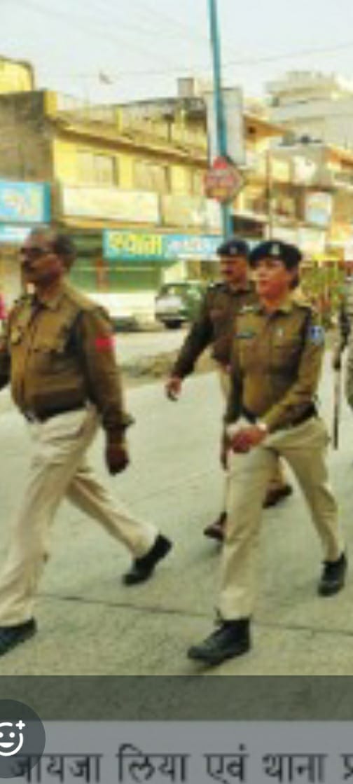 आगामी त्यौहार को देखते हुए बलवा ड्रिल*की ट्रेनिंग हुई धामनोद के आईटीआई परिसर में**