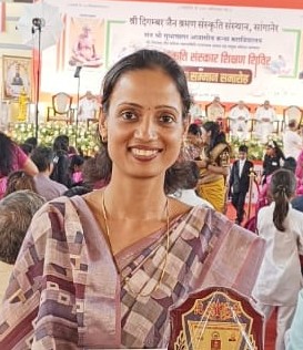 गायत्रीनगर की शुभा जैन को रत्नाकर पुरुस्कार