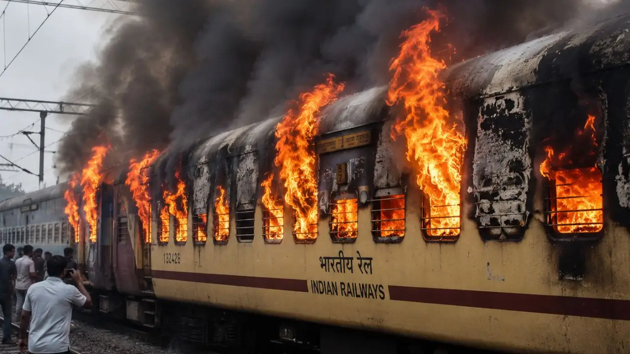हावड़ा स्टेशन पर मिथिला एक्सप्रेस में लगी आग, धुआं देखकर यात्रियों में दहशत,