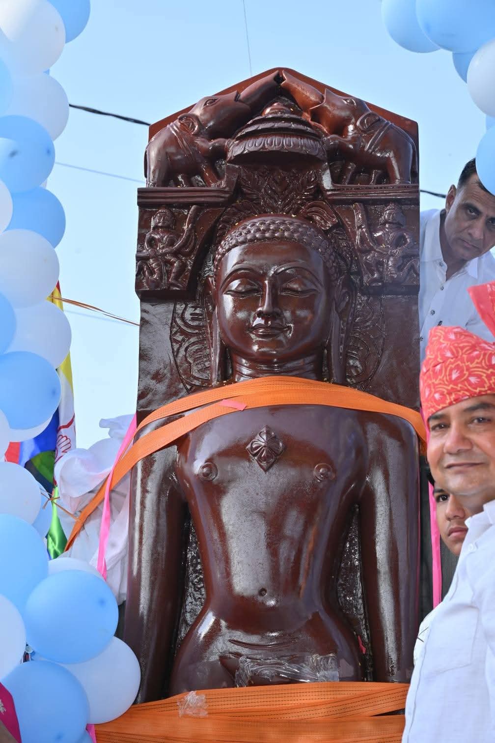 परम पूज्य मुनिश्री 108 निष्पक्ष सागर महाराज एवम पूज्य मुनिश्री 108 निस्पृह सागर महाराज सानिध्य अरहनाथ भगवान तिलकदान समारोह 18 जून 2026