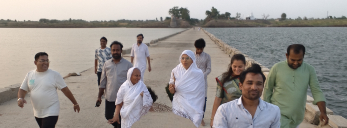 आर्यिका सुप्रज्ञमति माताजी ससंघ का हुआ मंगल प्रवेश