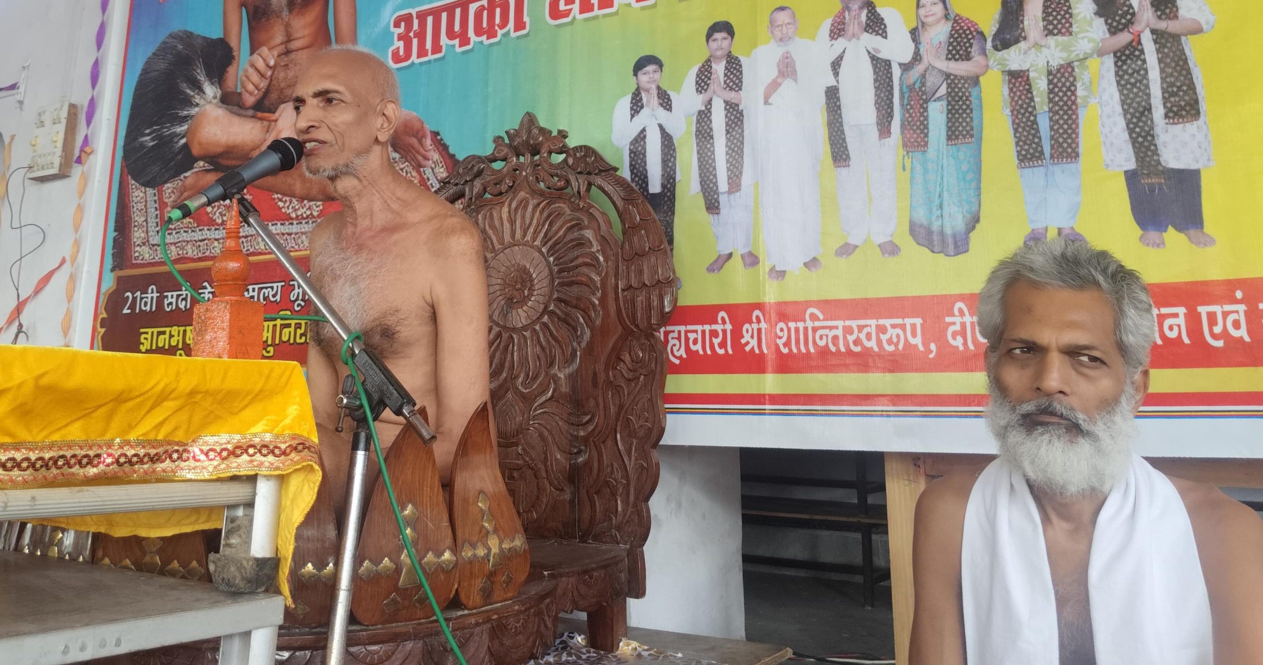 जम्बूस्वामी तपोभूमि बोलखेड़ा में आचार्य ज्ञानभूषण महाराज का भव्य मंगल प्रवेश, बोले— भोग और रोगों में उलझे जीवन को महावीर-राम के आदर्शों की जरूरत
