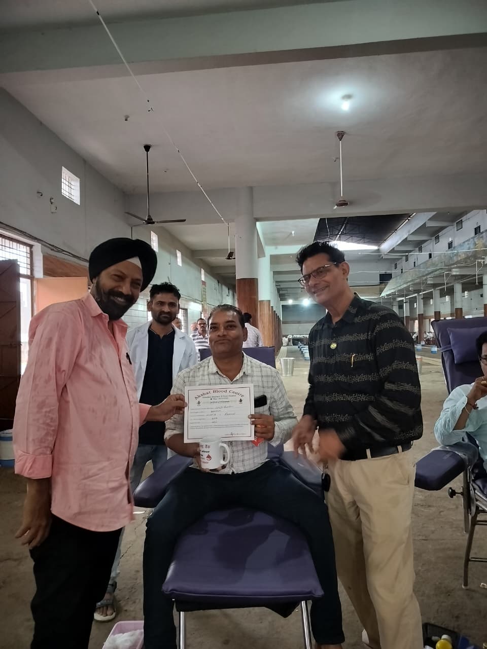 भारत विकास परिषद द्वारा सेवा पखवाड़े के 8वें दिन स्व.श्रीराम मीठा की स्मृति में रक्तदान शिविर*