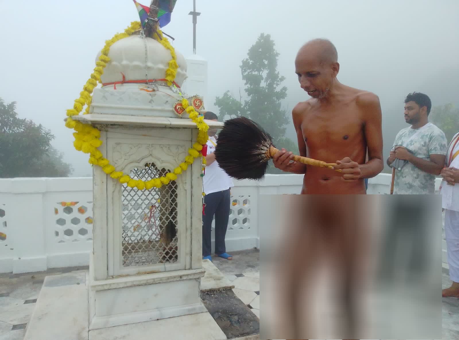 27 किमी की कठिन पदयात्रा मात्र 4:30 घंटे में पूरी: मुनि श्री संधान सागर महाराज ने भगवान विमलनाथ के मोक्ष कल्याणक पर की 21वीं वंदना