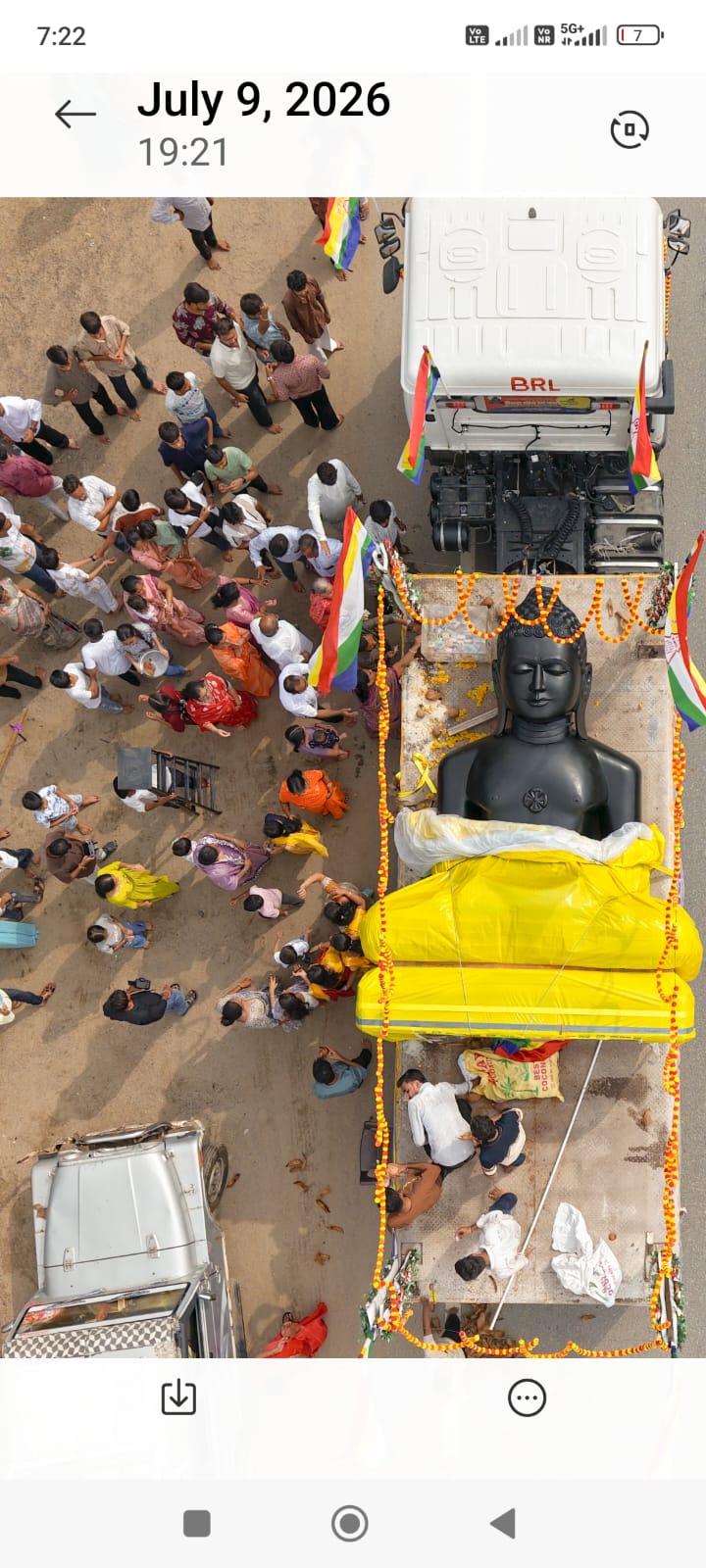 पीपलखूट से घाटोल तक गूंजे जयकारे, भगवान मुनि सुव्रतनाथ की प्रतिमा का हुआ भव्य मंगल स्वागत