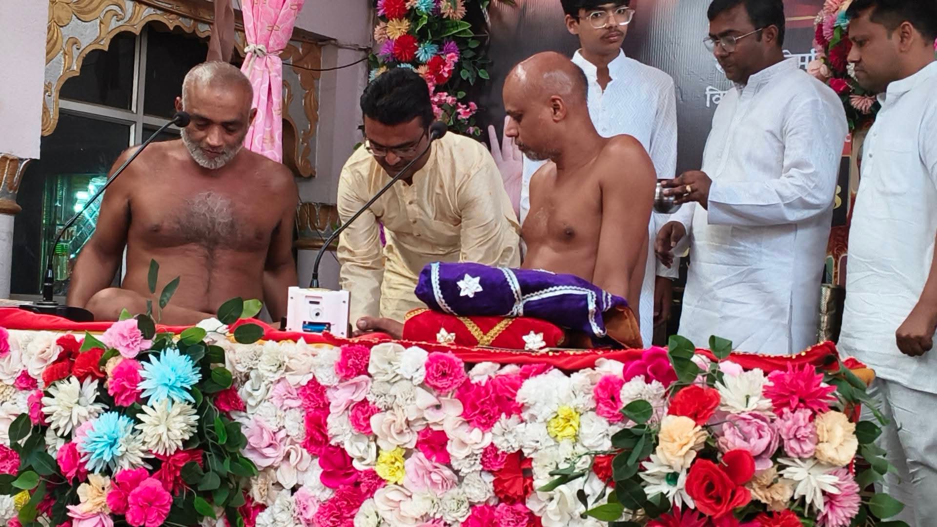 पंचकल्याणक के बाद जिनशासन क्षेत्र में पहला चातुर्मास, आज सजेगा भव्य कलश स्थापना समारोह मुनिश्री निष्पक्ष सागर महाराज एवं मुनिश्री निस्पृह सागर महाराज के वर्षायोग का शुभारंभ; हाड़ौती अंचल से उमड़ेगा 500 से अधिक भक्तों का सैलाब