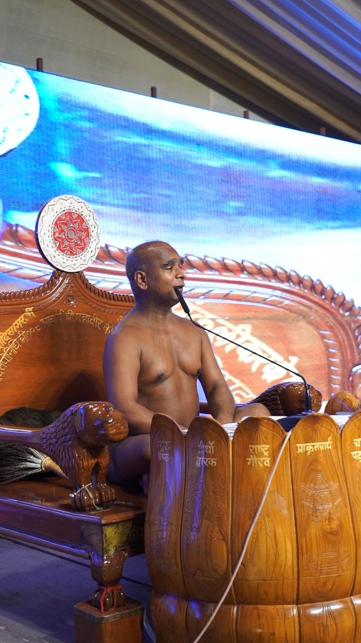तेरा हीरो तेरे ही भीतर है’— आचार्य सुनील सागरजी का आत्मजागरण का संदेश, इंदौर में कल होगी 30वें वर्षायोग की भव्य कलश स्थापना”