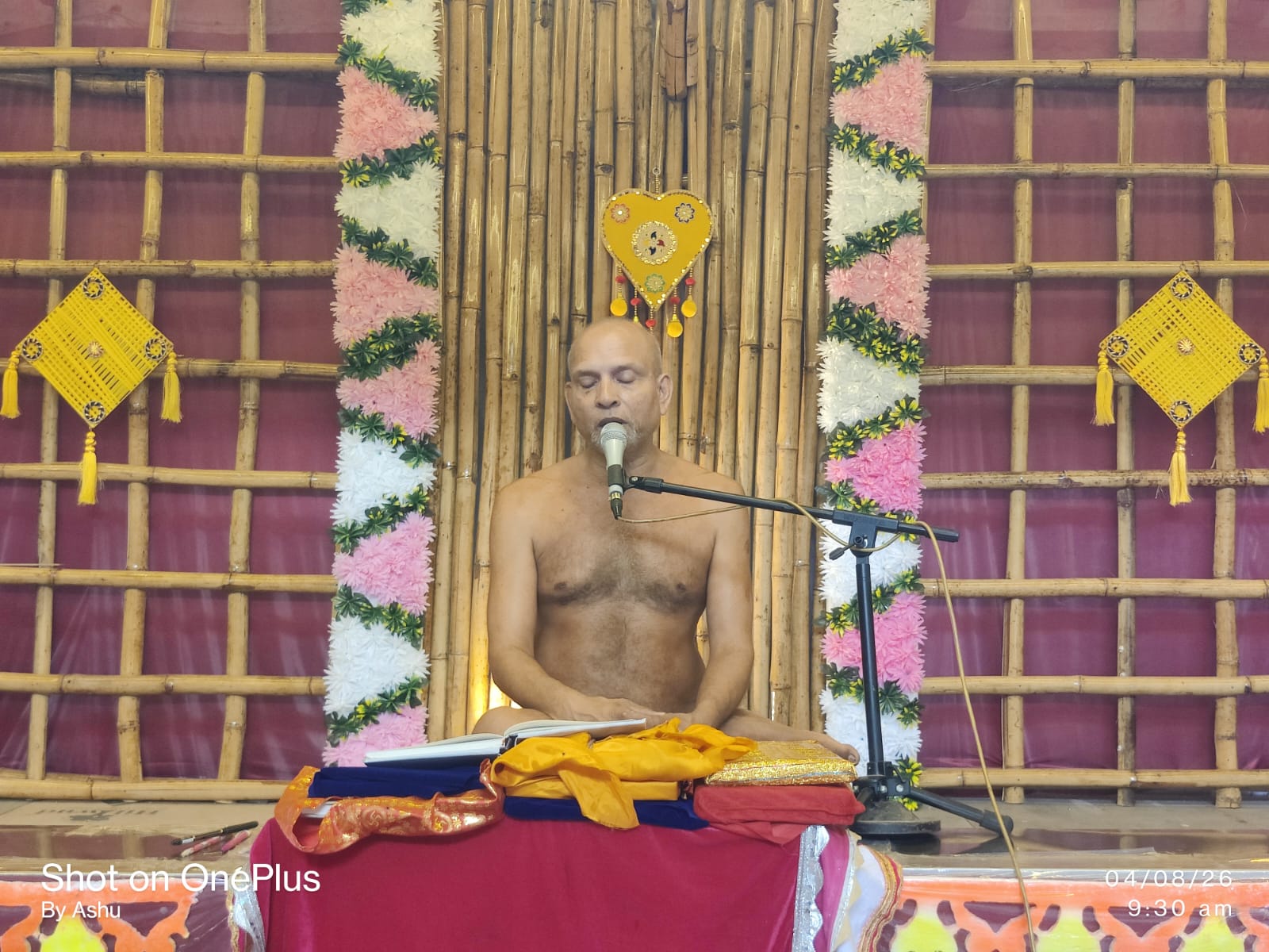 आत्मचिंतन, संयम और साधना से ही होती है आत्मानुभूति की प्राप्ति : मुनि श्री निर्णयसागर महाराज 