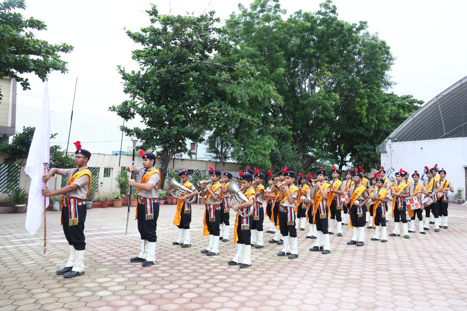 गुरुकुल स्कूल धामनोद में हर्षोल्लास एवं देशभक्ति के साथ मनाया गया 80वाँ स्वतंत्रता दिवस*