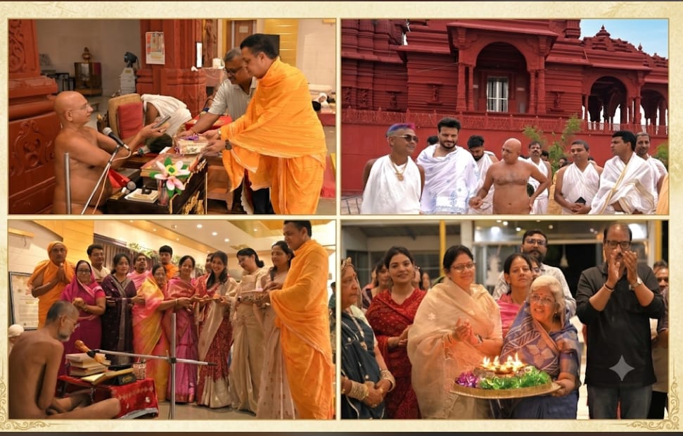🌺 “पति-पत्नी का रिश्ता जीतने के लिए नहीं, निभाने के लिए होता है” — अंतर्मना आचार्य श्री प्रसन्न सागरजी महाराज
