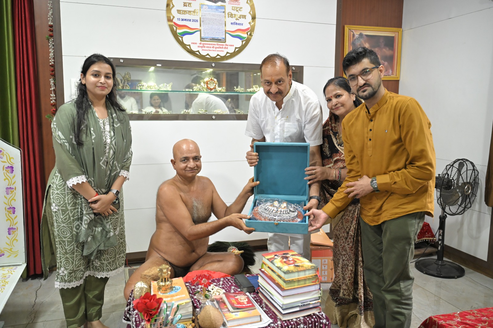 स्वाद छोड़ा तो तन स्वस्थ, विवाद छोड़ा तो रिश्ते मजबूत : अंतर्मना आचार्य प्रसन्न सागरजी महाराज