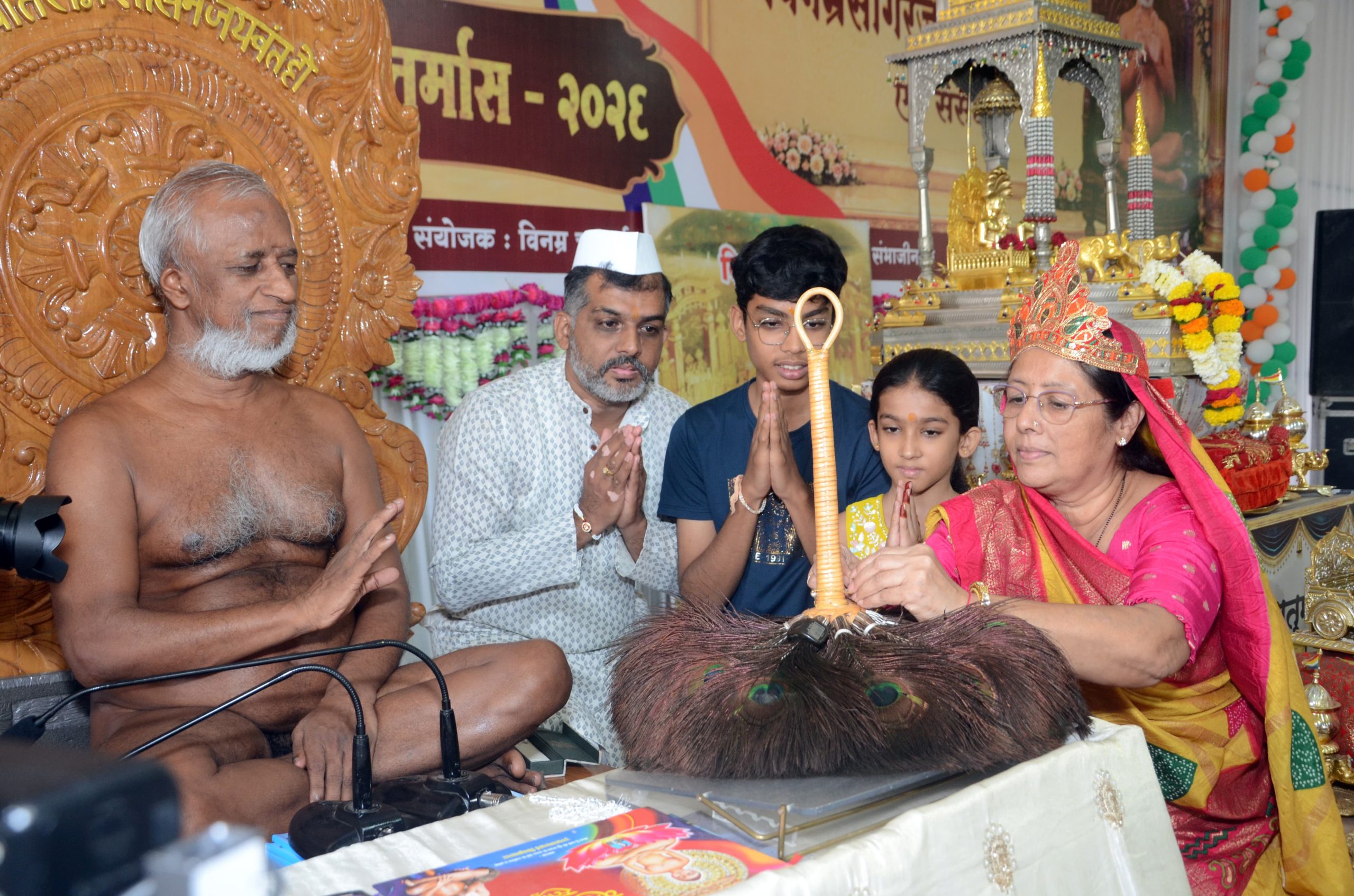श्रेयांसनाथ भगवान का मोक्ष कल्याणक एवं कल्याण मंदिर महामंडल विधान भक्तिभाव से संपन्न; आचार्यश्री बोले— साधु और सैनिक दोनों समाज के रक्षक