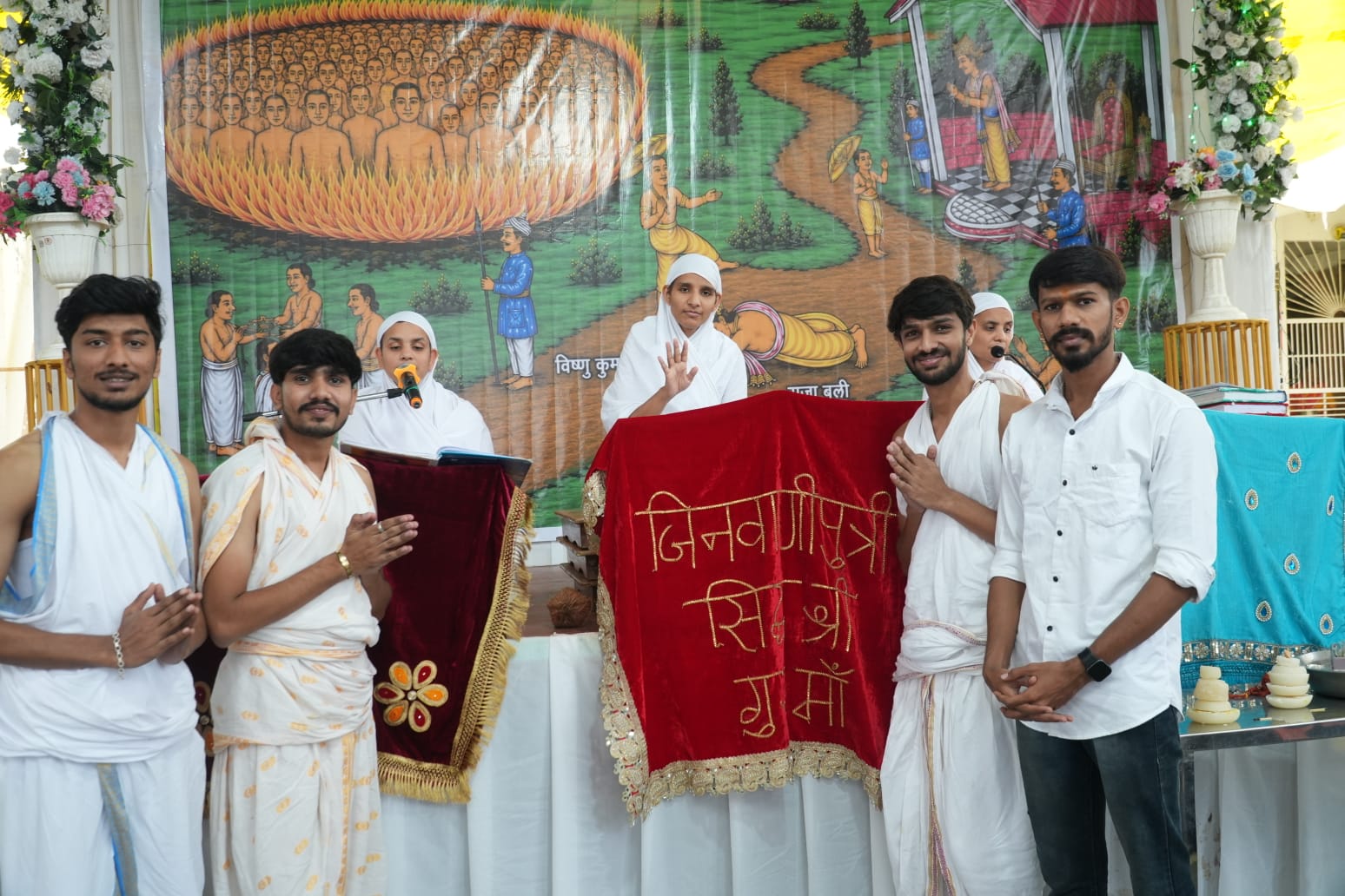 सिद्ध श्री माता जी के सानिध्य में आज कालिंजरा नगर में श्री रक्षाबंधन विधान का भव्य आयोजन* सुरेश चंद्र गांधी नौगामा जिला बांसवाड़ा राजस्थान की रिपोर्ट 28 अगस्त 2026 *श्रद्धालु हुए भावविभोर*