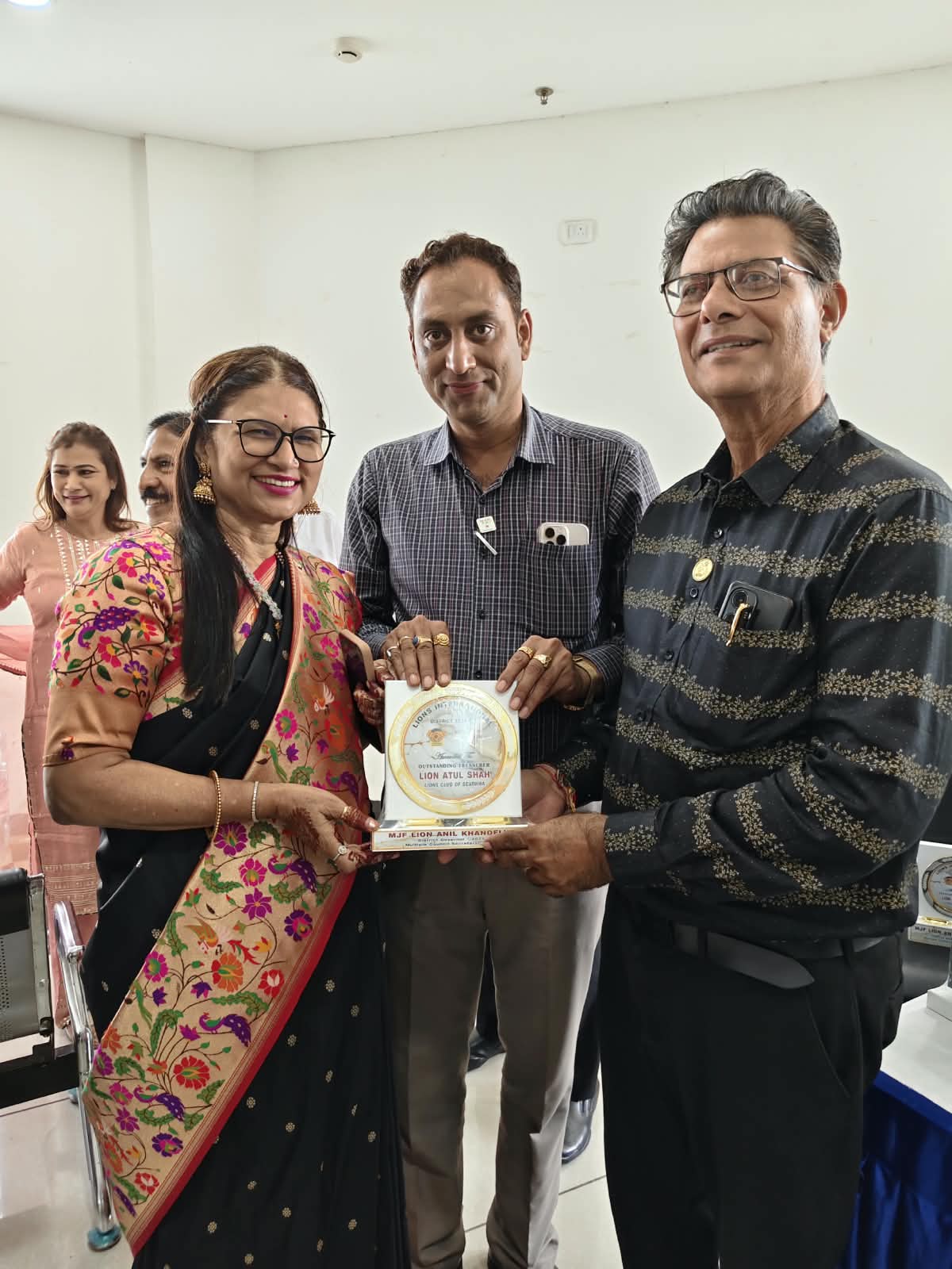 धामनोद के लायंस पदाधिकारी इंदौर में हुए सम्मानित*