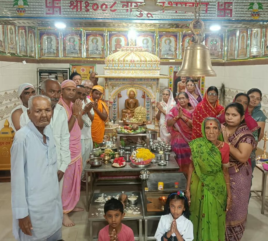 बाभुलगांव में दस दिवसीय पर्युषण महापर्व का मंगलमय शुभारंभ